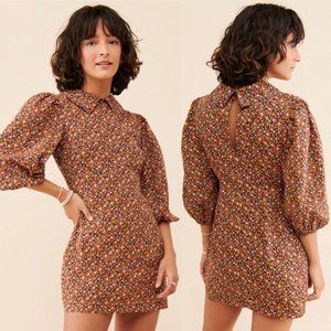 Free People Making Plans Mini Floral Dress 2